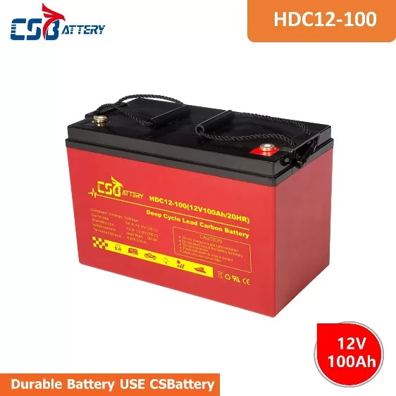 Baterie CS Baterie HDС12V100Ah cu plumb și carbon