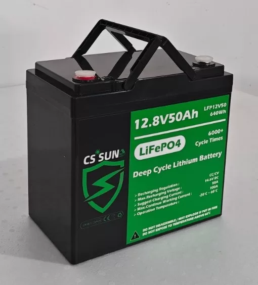 Baterie CS SUN LFP12V50H LiFePo4