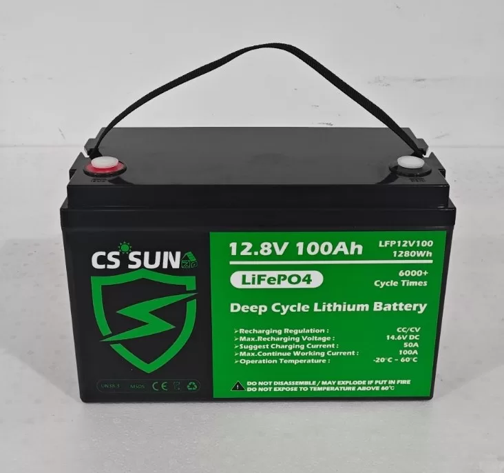 Baterie CS SUN LFP12V100H LiFePo4